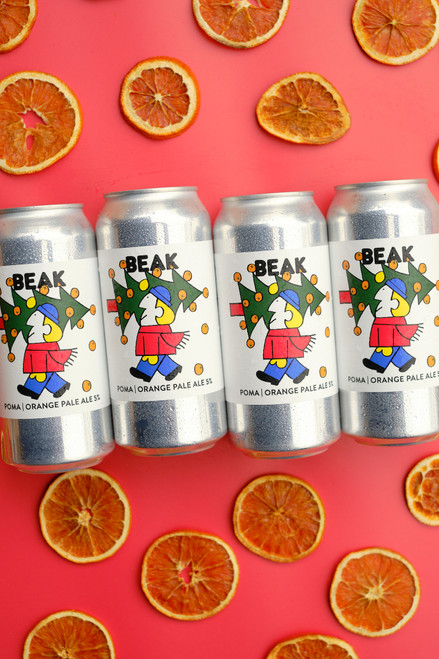 Beak ~ POMA ~ Blood Orange Pale Ale 5% 440ml Beak ~ POMA ~ Blood Orange Pale Ale 5% 440ml