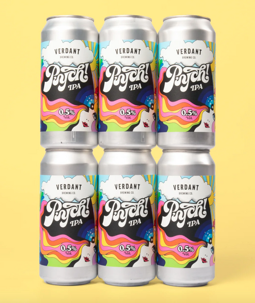 Verdant ~ Psych! ~ Alcohol Free IPA 0.5% 440ml