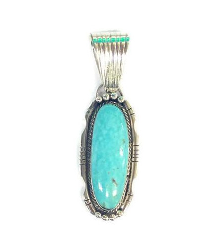 Elongated Kingman Turquoise