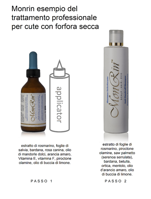MONRIN CUTE CON FORFORA TRATTAMENTO PROFESSIONALE