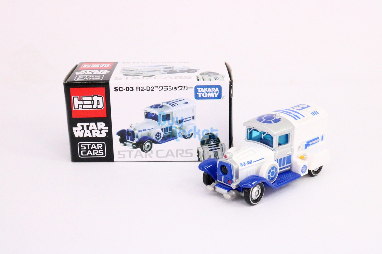 Takara Tomy Tomica Sc 03 Star Wars Car R2d2 Classic Diecast Toy