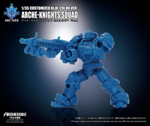 TA X ARCHECORE ARC-G02 ARCHE-KNIGHTS SQUAD CUSTOMIZED Blue Color Ver. TA X ARCHECORE ARC-G02 ARCHE-KNIGHTS SQUAD CUSTOMIZED Blue Color Ver.