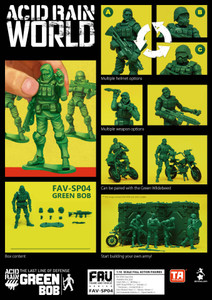 TA x Acid Rain World Acid Rain FAV-SP04 Green Bob 1:18 Figure TA x Acid Rain World Acid Rain FAV-SP04 Green Bob 1:18 Figure