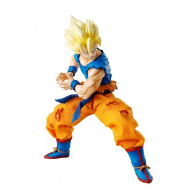 NIB Megahouse Dimension of DRAGON BALL Super Saiyan 3 Goku Authentic DOD