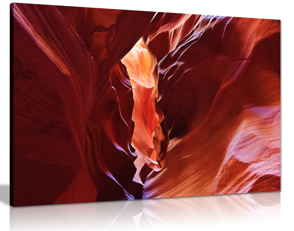 Colorful Sandstone Canyon Arizona Canvas