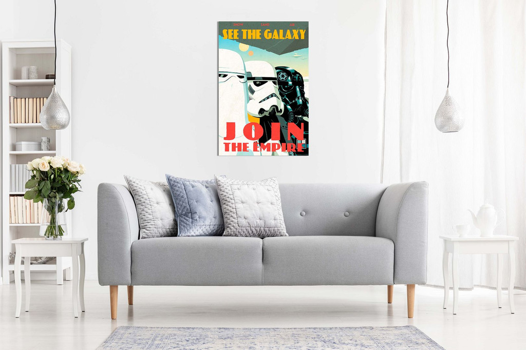 Star Wars Storm Troopers Propaganda Canvas