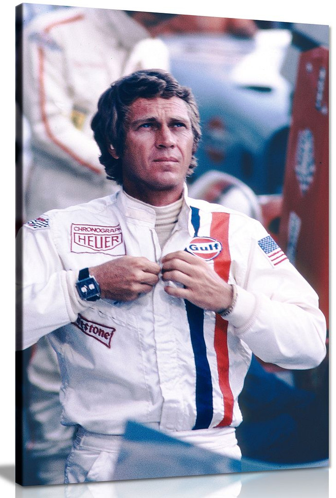 Steve Mcqueen Le Mans Canvas