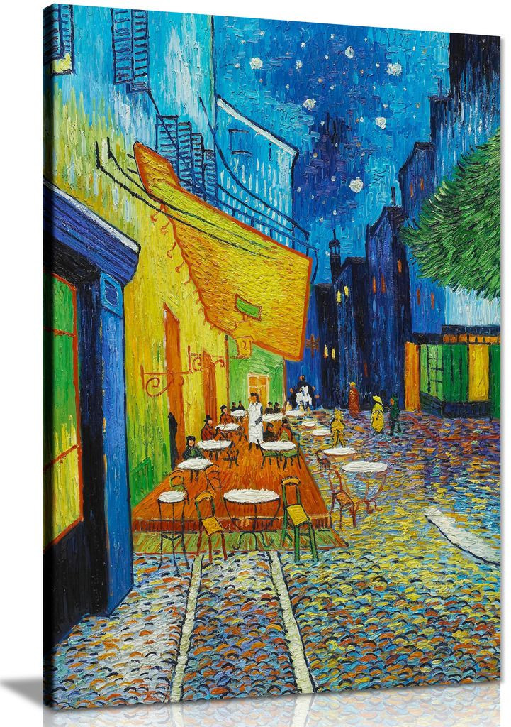 Vincent Van Gogh The Cafe? Terrace On The Place Du Forum Canvas