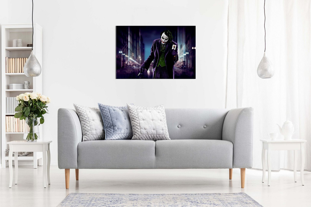 Joker & Card Batman Canvas