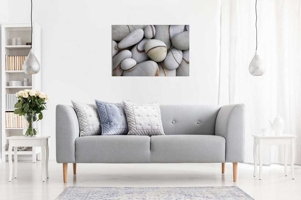 Stone Pebbles Canvas