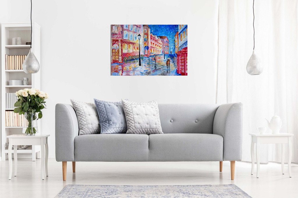 London Art Oil Painting Canvas