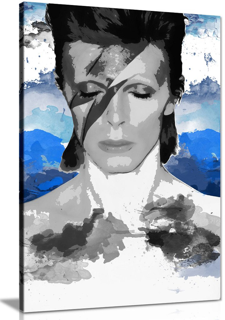 David Bowie Pop Art Canvas