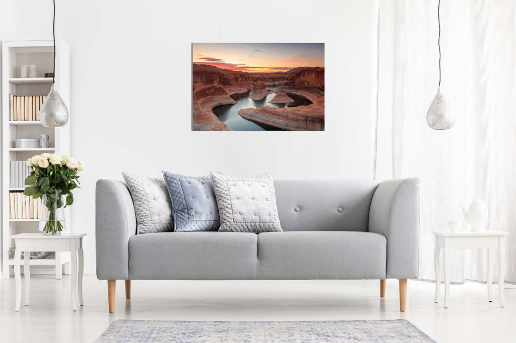 Lake Powel Nature Scenic Desert Canvas