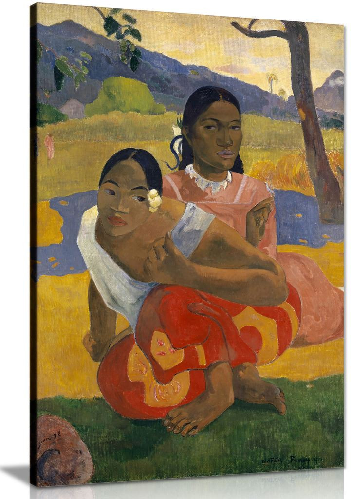 When Will You Marry Paul Gauguin Canvas