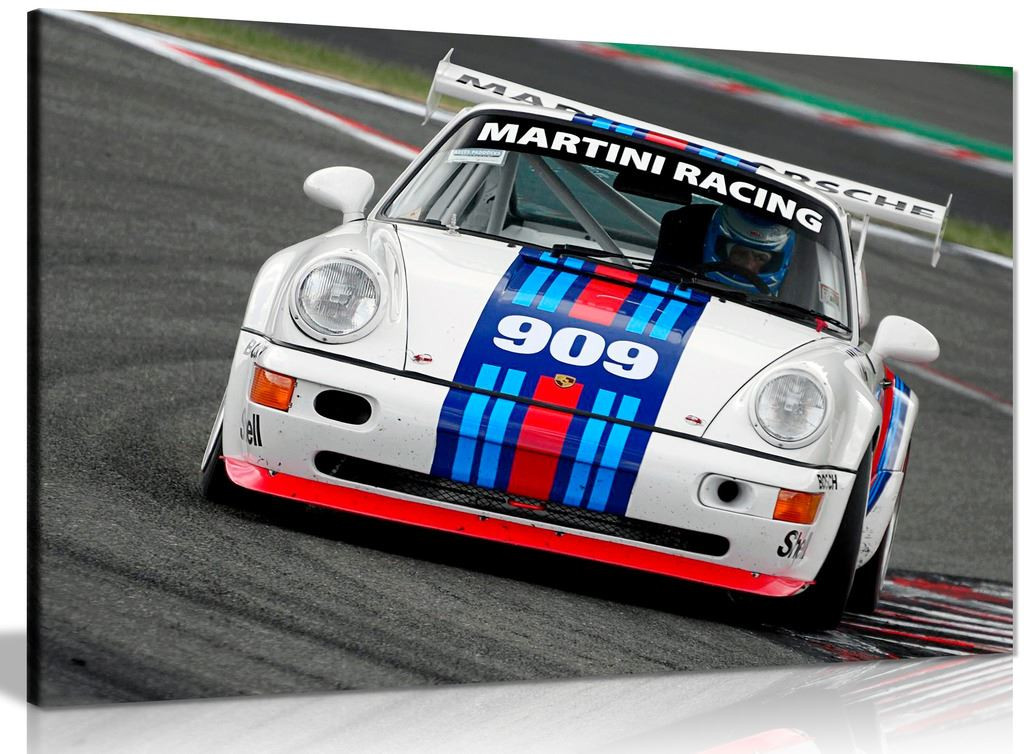 Martini Racing Porsche Sebastien Loeb Canvas