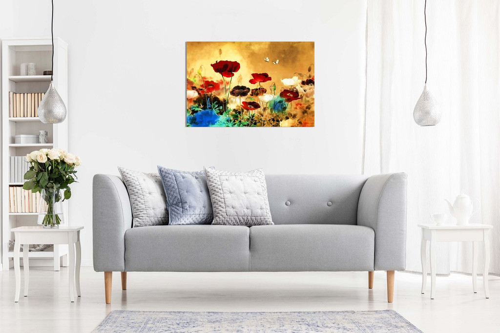 Chinese Canvas Art Floral Canvas