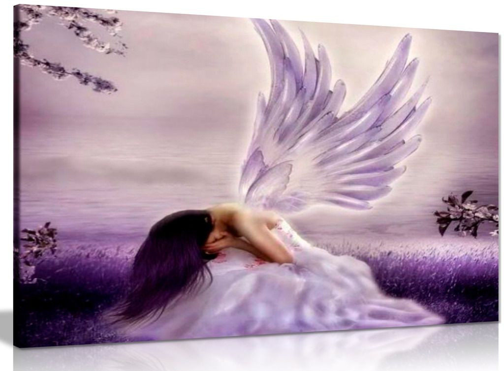 Angel Fantasy Weeping Canvas