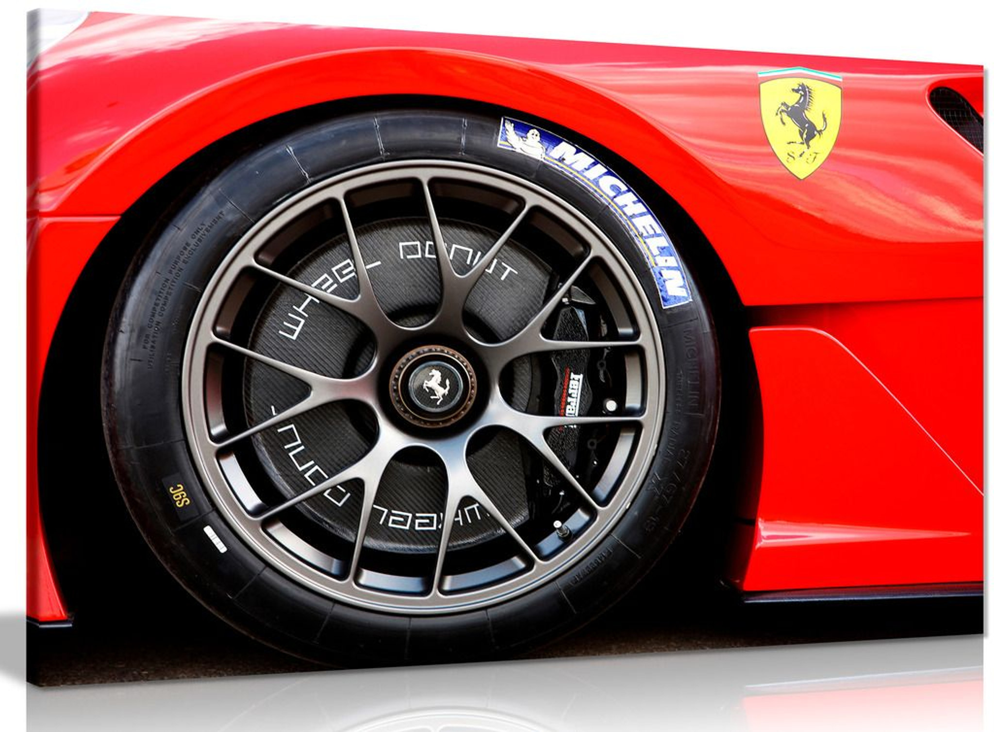 Ferrari 599 Racing Wheels Canvas