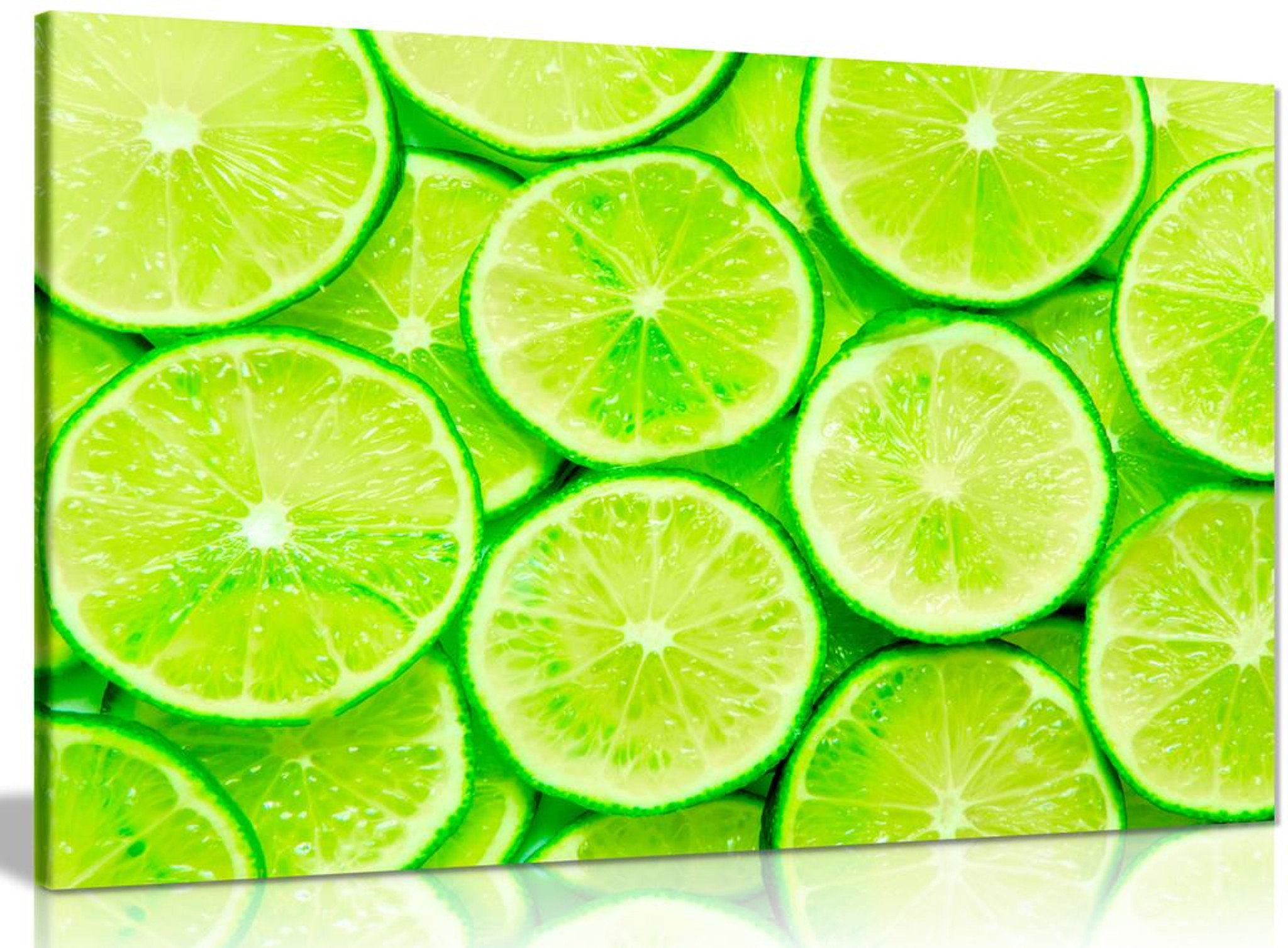 Tropical Limes Canvas