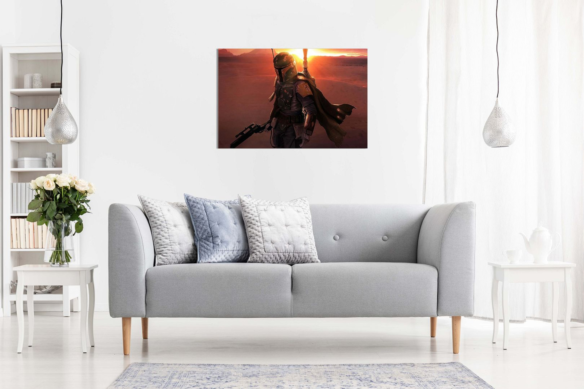 Star Wars Bobba Fett Canvas