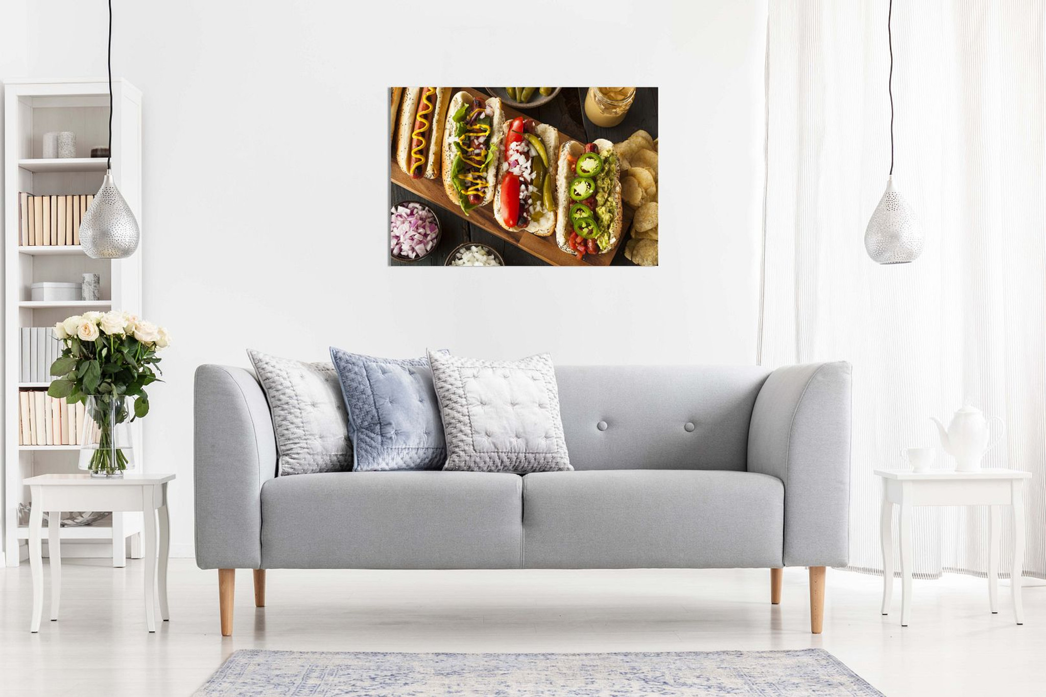 American Gourmet Grill Beef Takeaway Canvas