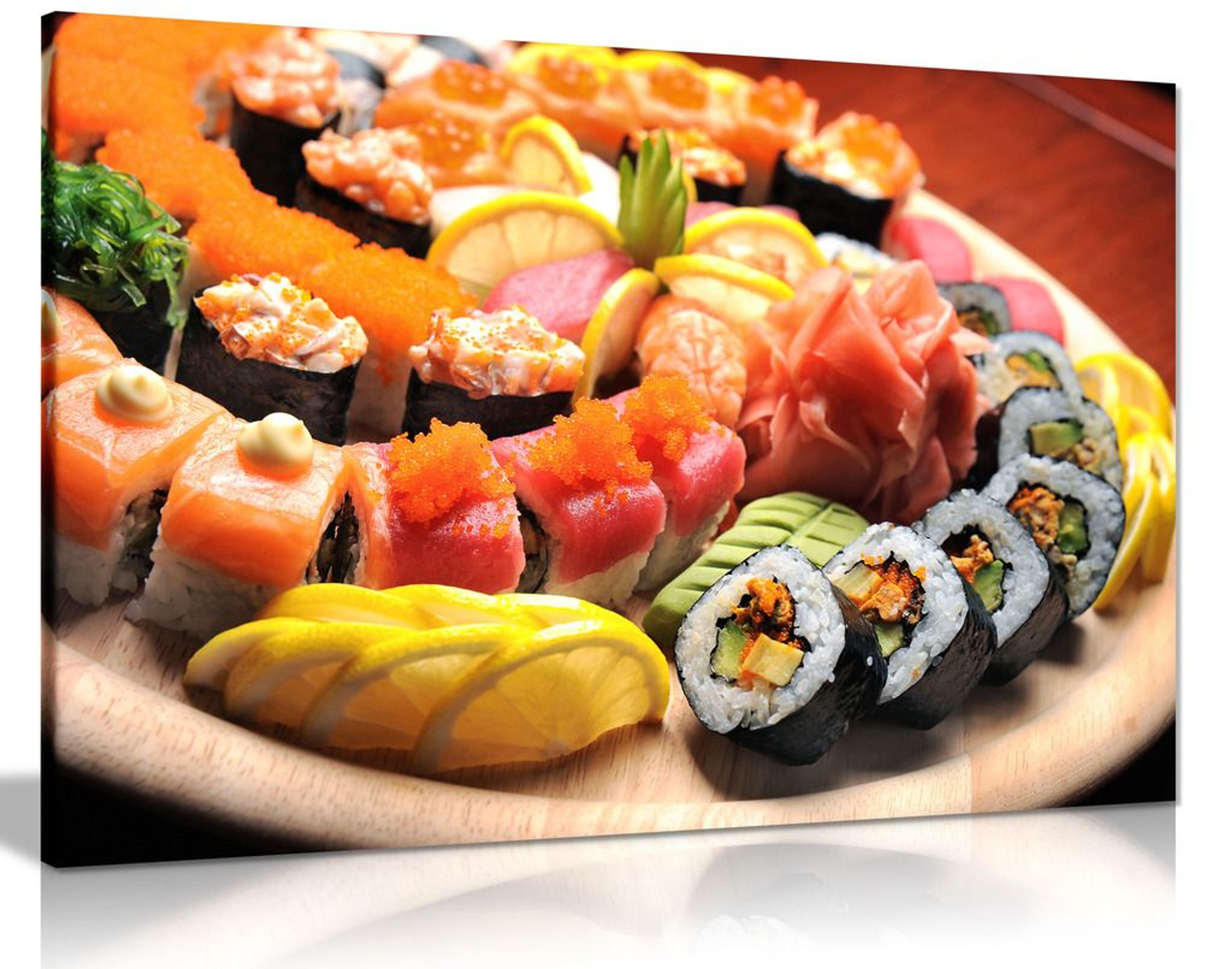 Sushi Sashimi Japanese Restaurant Canvas