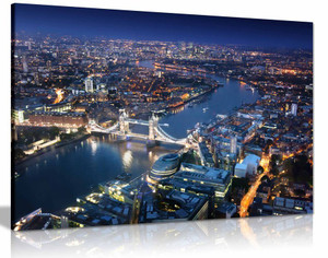 London Skyline Canvas Wall Art Picture Print Home Decor