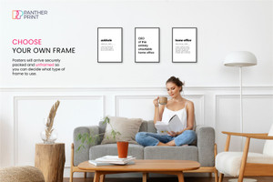 Productivity Set of 3 A3 Posters Askhole, CEO of This Entirely Unsuitable Home Office, & Home Office