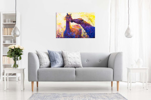 Modern Horse Painting Canvas