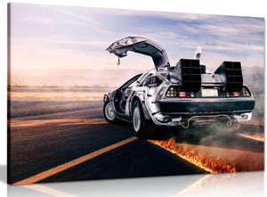 Back To The Future Canvas