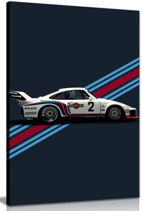 Porsche Martini Racing Le Mans Canvas
