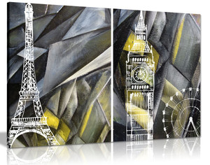 Paris London Yellow white black