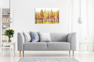 Wall Pictures For Living Room Trees Painting Canvas