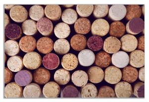 Wine Corks Canvas Wall Art Picture Print