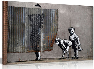 Banksy Dismaland Art, Shop Dismaland Canvas by Banksy Now!