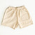 LEAFD Embossed Suede Shorts