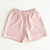 LEAFD Embossed Suede Shorts