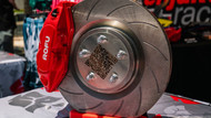 What do brake rotors do?