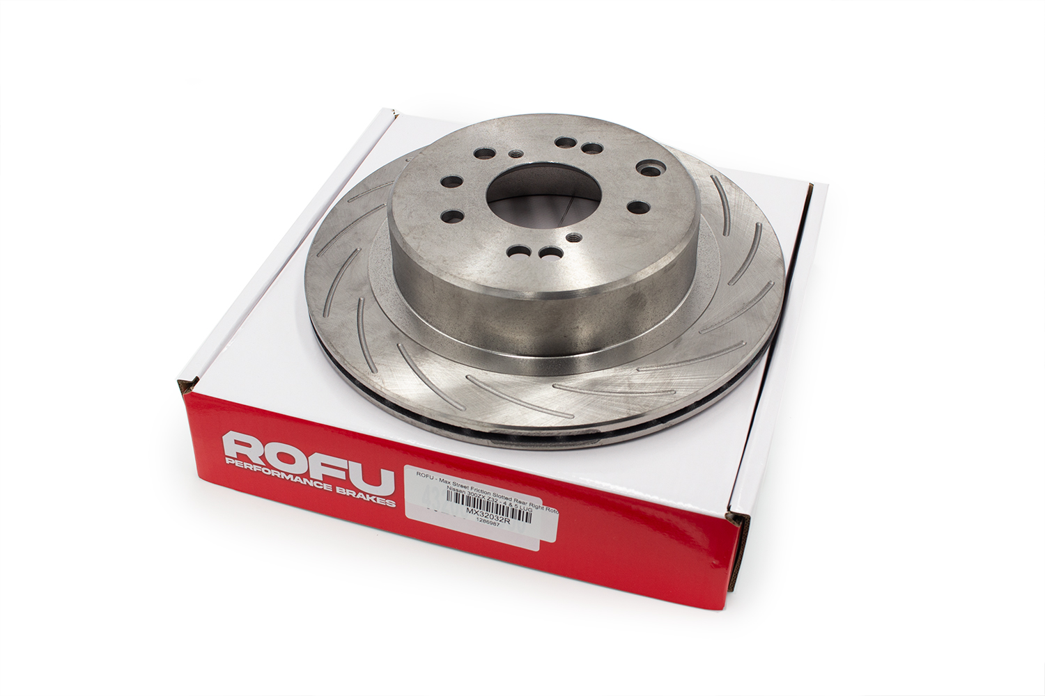 ROFU - Max Street Friction Slotted Rear Rotors PAIR - Nissan 300ZX