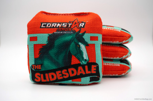Professional Cornhole Bags - The Slidesdale - Regulation - Red