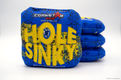 Professional Cornhole Bags - HoleSinky™- Regulation - Blue