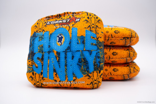 Professional Cornhole Bags - HoleSinky™- Regulation - Orange