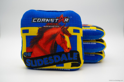 Professional Cornhole Bags - The Slidesdale - Regulation - Blue