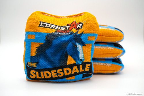 Professional Cornhole Bags - The Slidesdale - Regulation - Orange