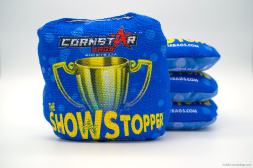 Professional Cornhole Bags - The Show Stopper - Regulation - Blue
