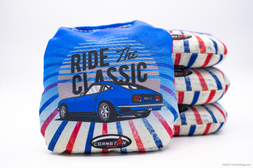 Cornhole Bags. Regulation Size. Cars Ride The Classic Sports Blue
