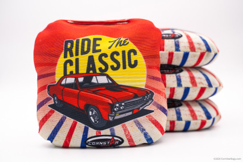 Cornhole Bags. Regulation Size. Cars Ride The Classic Red