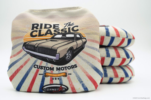 Cornhole Bags. Regulation Size. Cars Ride The Classic Tan