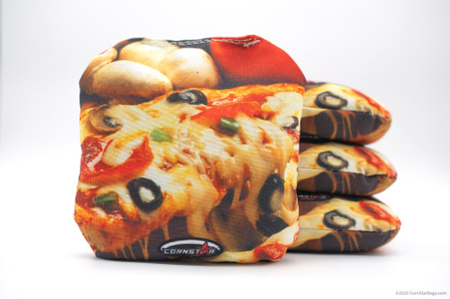 Cornhole Bags. Regulation Size. Food Pizza