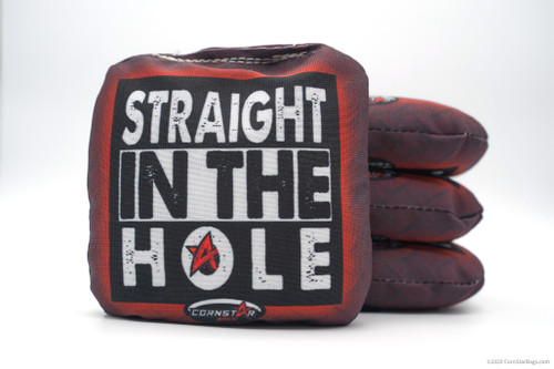 Cornhole Bags. Regulation Size. Pop Culture Straight in the Hole